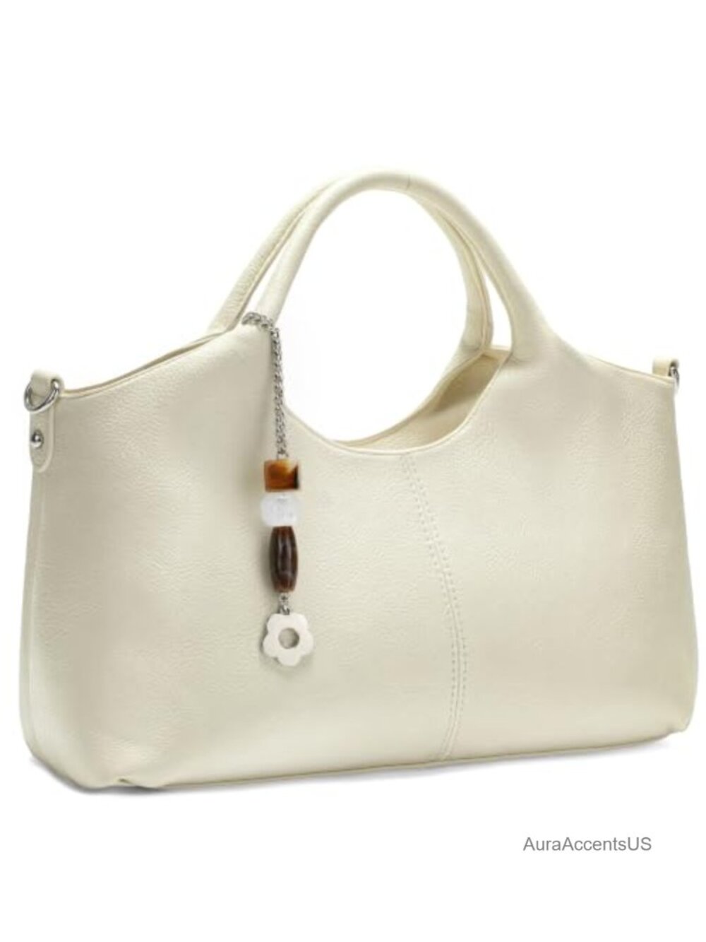 Soft Leather Satchel Handbag Top Handle Tote Crossbody Purse